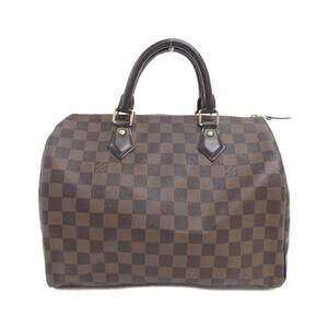 LOUIS VUITTON Authentic Brown Damier Speedy 30 Boston Bag
